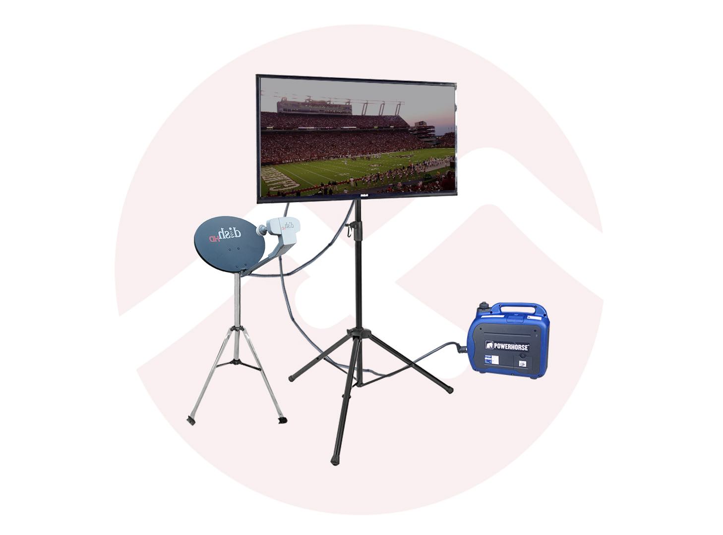 32 inch TV Setup South Carolina Tailgate