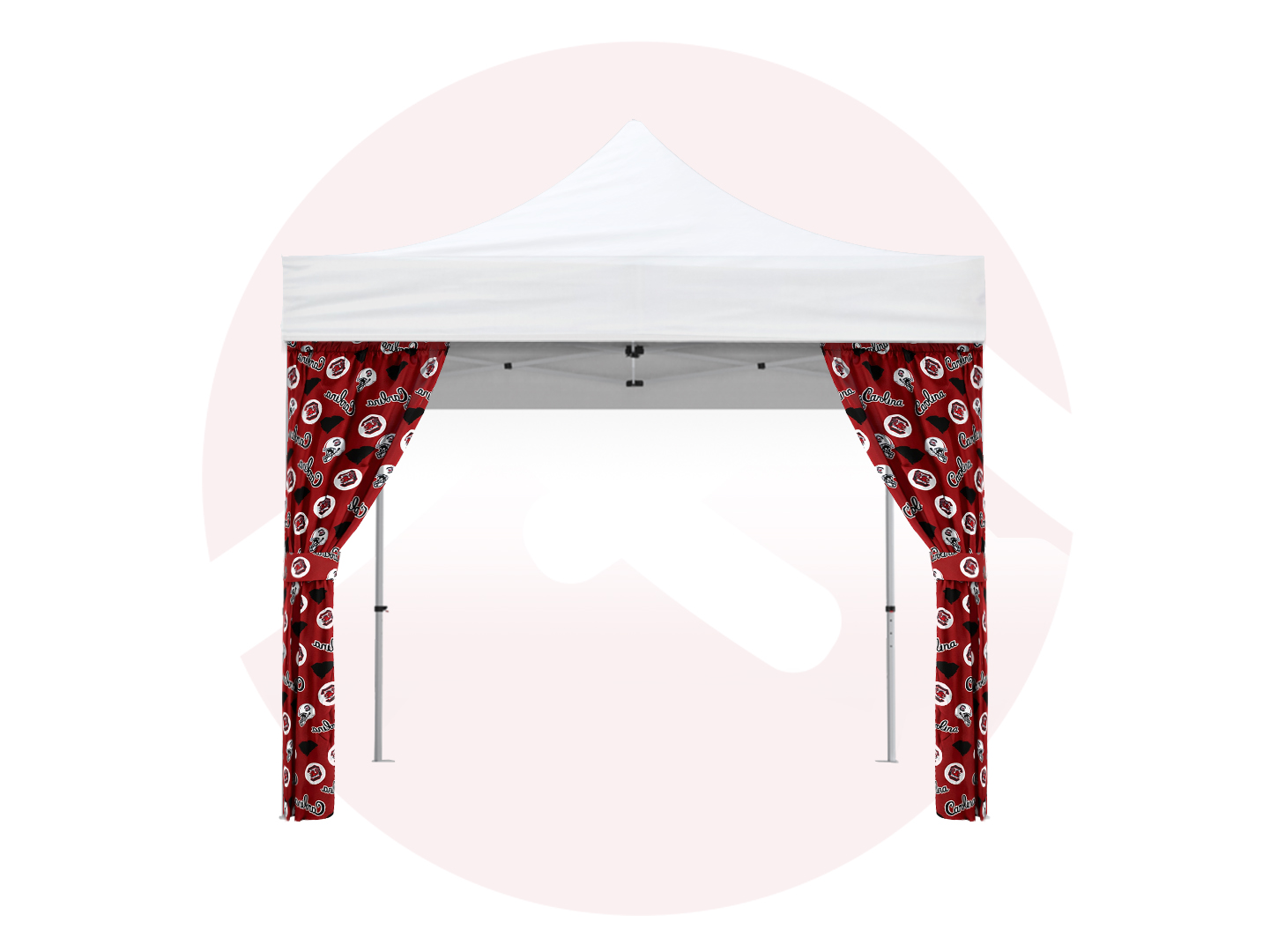 USC Gamecock Tent Drapes